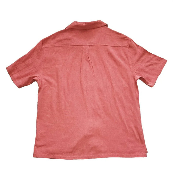 🌞 Free Planet Men’s Casual Button-Down Shirt – Size Large, Slate Rose, NWT - Picture 2 of 6